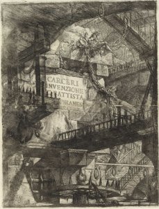発明刑務所[フロンティピース] 作： Giovanni Battista Piranesi